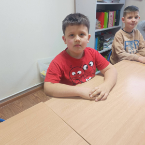 Walentynki w klasach 1-3