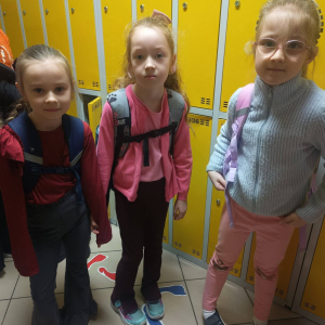 Walentynki w klasach 1-3