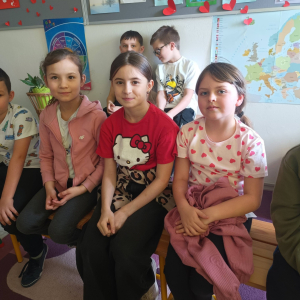 Walentynki w klasach 1-3