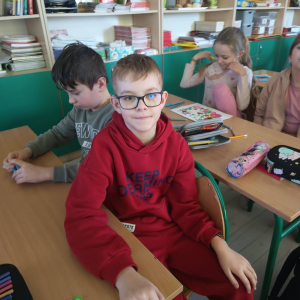 Walentynki w klasach 1-3