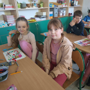 Walentynki w klasach 1-3