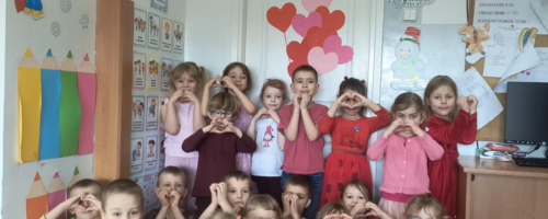 Walentynki w grupie 5-latków