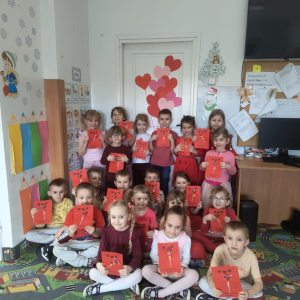 Walentynki w grupie 5-latków