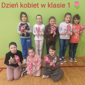 Dzień Kobiet w klasie 1