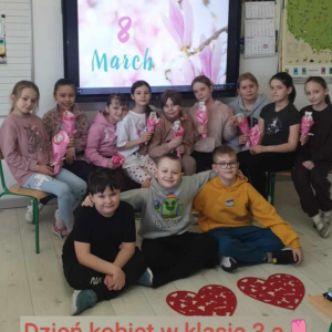 Dzień Kobiet w klasie 3 a