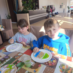 Wycieczka klas 1-3 do Wioski Wielkanocnej w Bratkowicach