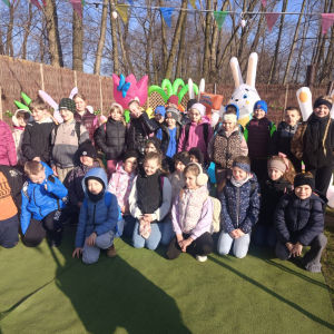 Wycieczka klas 1-3 do Wioski Wielkanocnej w Bratkowicach