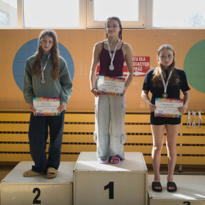 Kolejne sukcesy pływackie uczennicy klasy 7 - Oliwii Nowak