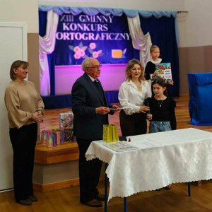XIII Gminny Konkurs Ortograficzny dla klas trzecich