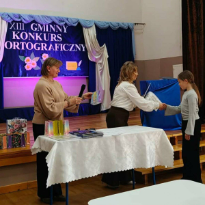 XIII Gminny Konkurs Ortograficzny dla klas trzecich