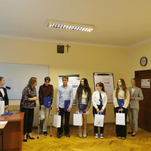 Rozdanie nagród w Wojewódzkim Konkursie „Big Ben” 