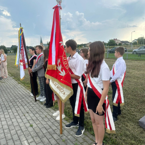 Uroczystość patriotyczna na cmentarzu w Nienadówce