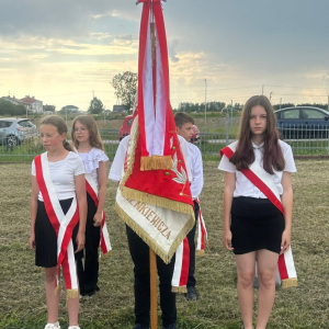 Uroczystość patriotyczna na cmentarzu w Nienadówce