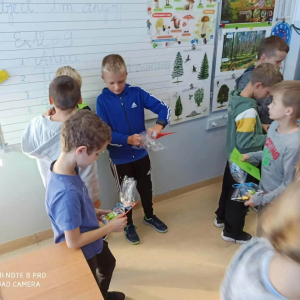 Dzień Chłopaka w klasie 3. Wycieczka do lasu.