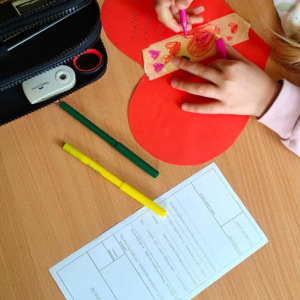 Warsztaty z panią bibliotekarką Elżbietą Motyl